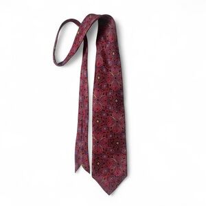 Vintage Elegant Floral Patterned Tie